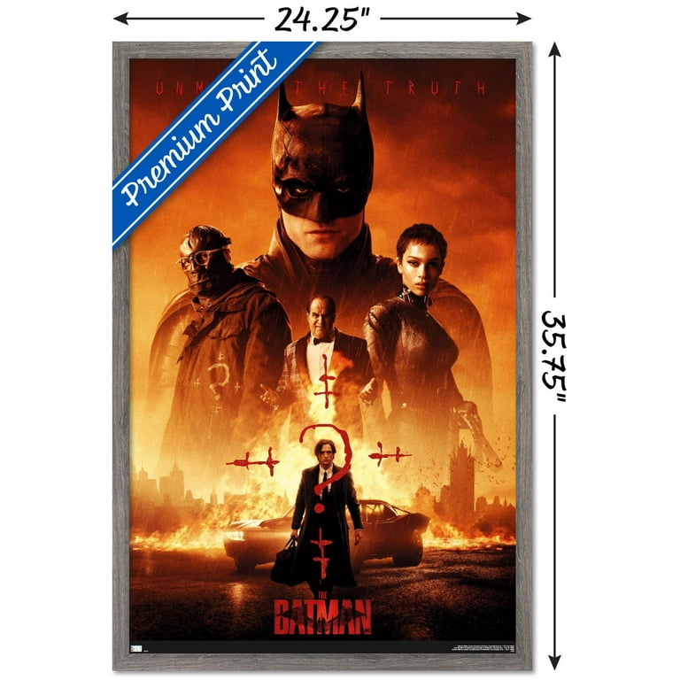 DC Comics Movie The Batman - One Sheet Wall Poster, 22.375