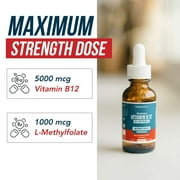 Triquetra Health BioActive B12 Liquid: Vitamin B12 Plus L-Methylfolate