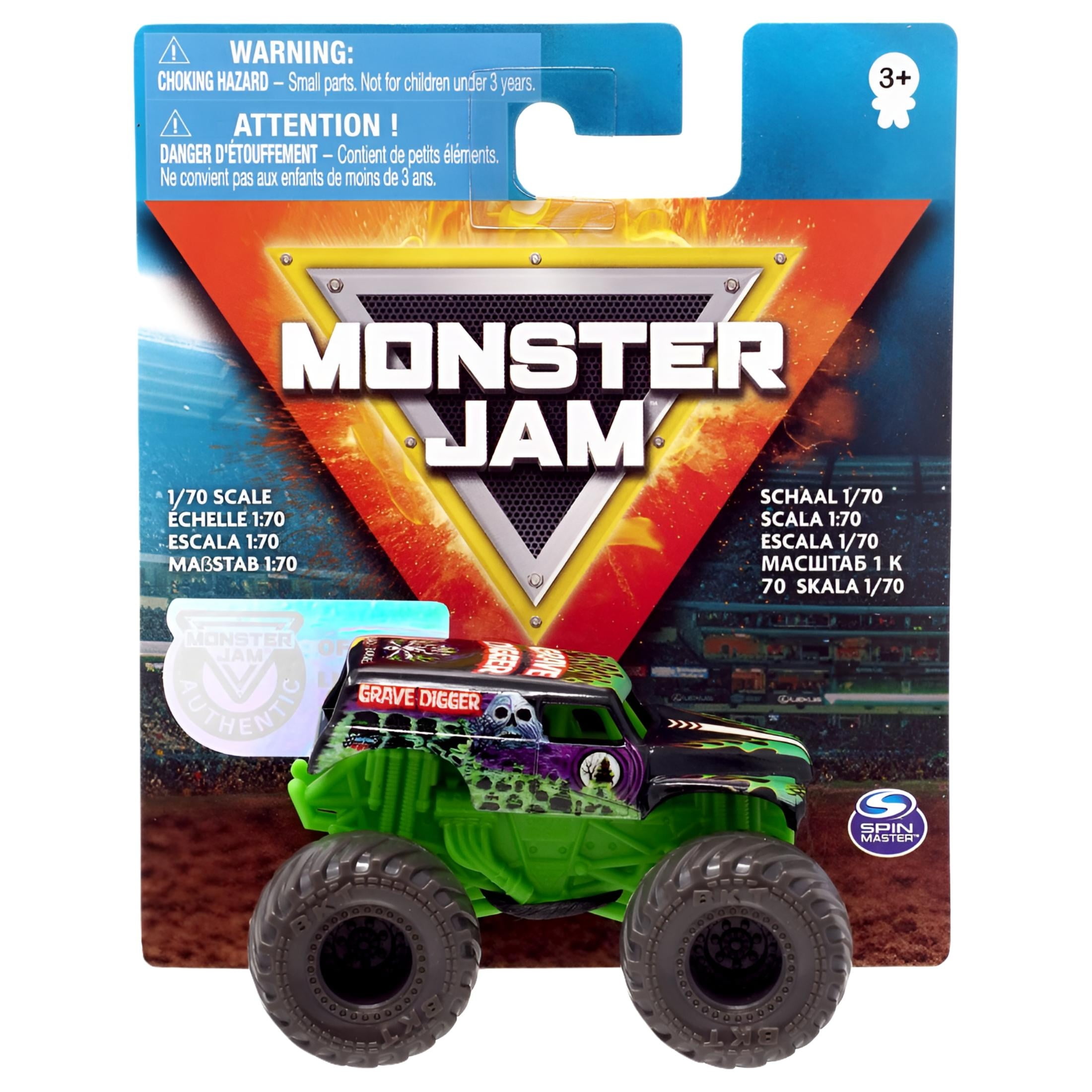 DMONSTER ハピカ LIMITED EDITION 1/1000 BKT Spinmaster Monster Jam 1:64 Chase