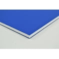 thumbnail image 2 of BuyPlastic King ColorCore Plastic Sheet 1/2" x 24" x 48" Blue-White-Blue Color Core , HDPE Board, High Density Polyethylene Panel, 2 of 3