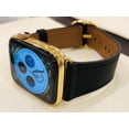 thumbnail image 2 of Custom 24K Gold Plated 44mm iWatch SERIES 5 with Black Leather Band GPS+LTE (2019 Release), 2 of 5