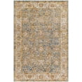 thumbnail image 5 of BoutiqueRugs Duong Traditional Area Rug - Tan, Light Sage, Dark Blue - 18" x 18" Sample, 5 of 9