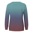 thumbnail image 5 of Qulqfy Women's Navy Sweatshirts Crewneck Pullover Tunic Fall 2025 Funny Shirts Women Comfy Tops with Pouch XL, 5 of 6