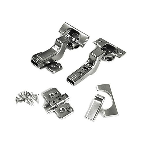 Blum CLIP top BLUMOTION Soft Close Hinges, 110 degree, Self Closing, Frameless, with Mounting Plates and hinge cover plates (I