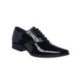 thumbnail image 1 of Zapatos Oxford Para Hombre De Vestir Formales Lisos Charol Negros 034C13 negro 27 Incógnita 034C13, 1 of 7