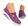 thumbnail image 3 of ibiyuan Orthopedic Shoes for Women Adjustable Upper Wide Walking Shoes for Women Mesh Knitted Woven -On White Sneakers for Women Comfortable Hands-Free Mary Jane Shoes Women Sports Shoes, 3 of 8