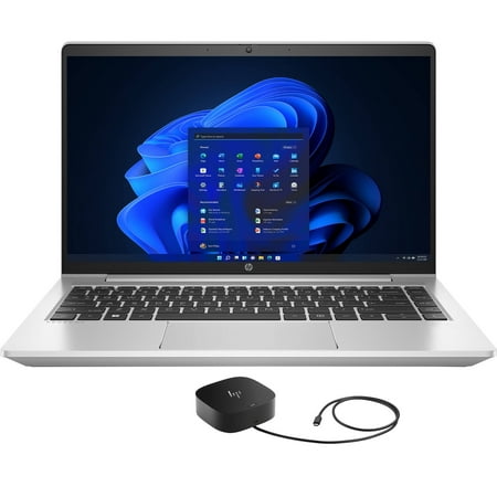 HP ProBook 440 G9 Home/Business Laptop (Intel i5-1235U 10-Core, 14.0in 60Hz Full HD (1920x1080), Intel UHD, 32GB RAM, 1TB PCIe SSD, Win 10 Pro) with G5 Essential Dock