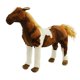 thumbnail image 2 of Animal de peluche de caballo CUTICAT Estilo D 30 cm x 10 cm x 30 cm, 2 of 8