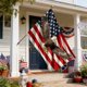 thumbnail image 5 of 90x150cm USA 250th Anniversary Garden Flag Parades Flag Independence Day Flag Festival Outdoor Courtyard Decoration Flag, 5 of 6
