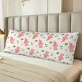 thumbnail image 2 of Fotbe Funny Little Pigs Funda para Almohada Corporal con Diseño, Funda de Microfibra Ultrasuave de 20x54 Pulgadas, Ropa de Cama Elegante, 2 of 7