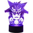 thumbnail image 1 of Tecknad Elf Gengar Night Light 3D Illusion LED Light Childre, 1 of 5