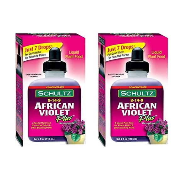 Schultz African Violet Plus Plant Food 8-14-9, 4 fl oz (1)