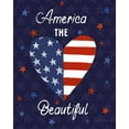 thumbnail image 2 of Zaman, Farida 26x32 White Modern Wood Framed Museum Art Print Titled - America The Beautiful VI, 2 of 4
