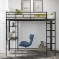 thumbnail image 2 of Metal Loft Bed with Sturdy Frame - Long - Lasting Durability, 2 of 2