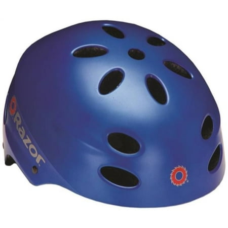 Razor V17 Satin Blue Bike Helmet, Youth