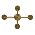 thumbnail image 2 of Meyda Tiffany 140502 Bakersfield 4 Light 24" Wide Pillar Candle Style Chandelier - Brass, 2 of 7