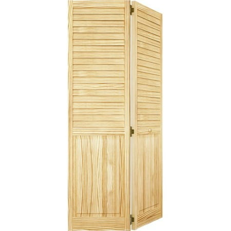 Kimberly Bay Louvered Wood Unfinished Plantation Bi Fold Door Kimberly Bay Louvered Wood Unfinished Plantation Bi Fold Door