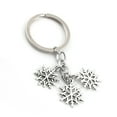 thumbnail image 2 of CIMAXIC Zinc Alloy Keychain Creative Key Rings Snow Keychain Ornament Bag Hanging Pendant,2.95"X1.18"X0.04", 2 of 4