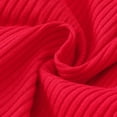 thumbnail image 5 of Nwiuh Newborn Girl Summer Outfit Cute Fly Sleeve Ruffle Knit Romper Dress Bowknot Hairband Infant Baby Clothes (Hot Pink, 12-18 Months), 5 of 9