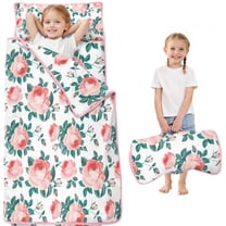 Pioneer Flower Floral Print Pattern Toddler Nap Mats for Kids Preschool,Sleeping Mat Bag or Kids,Toddler Sleeping Bag,Toddler Nap Mat or Daycare