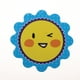 thumbnail image 4 of 50 piezas de de girasol | Etiquetas engomadas de la cara feliz | Tarjetas de para útiles escolares para Azul, 4 of 9