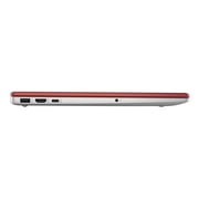 (Open Box) HP 15.6, Intel Processor N200 (Pentium) 4GB RAM, 128GB UFS, Scarlet Red, Windows 11 Home in S Mode, 15-fd0083wm