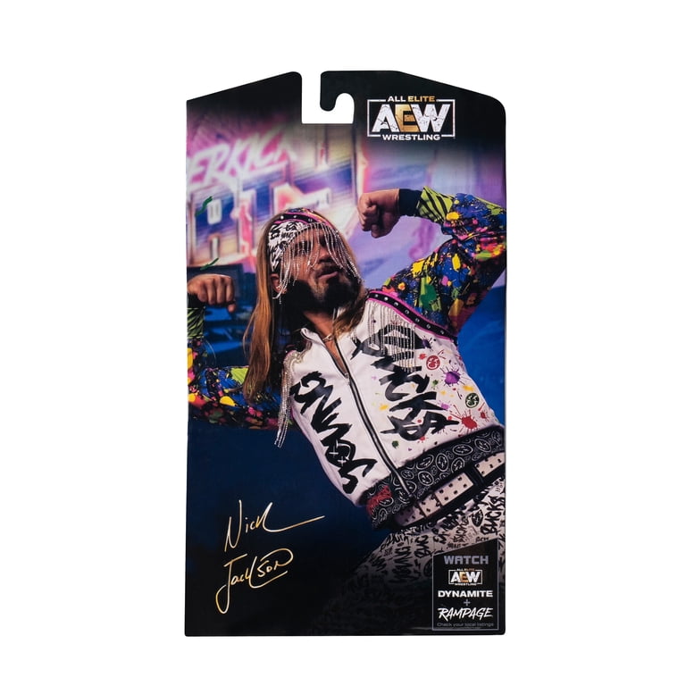 AEW Unrivaled Nick Jackson - 6 inch Figure with Entrance Jacket