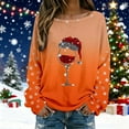 thumbnail image 1 of MHFRRA Sudadera con Capucha Sin Cabeza Atmosphere para Mujer Naranja, 1 of 4