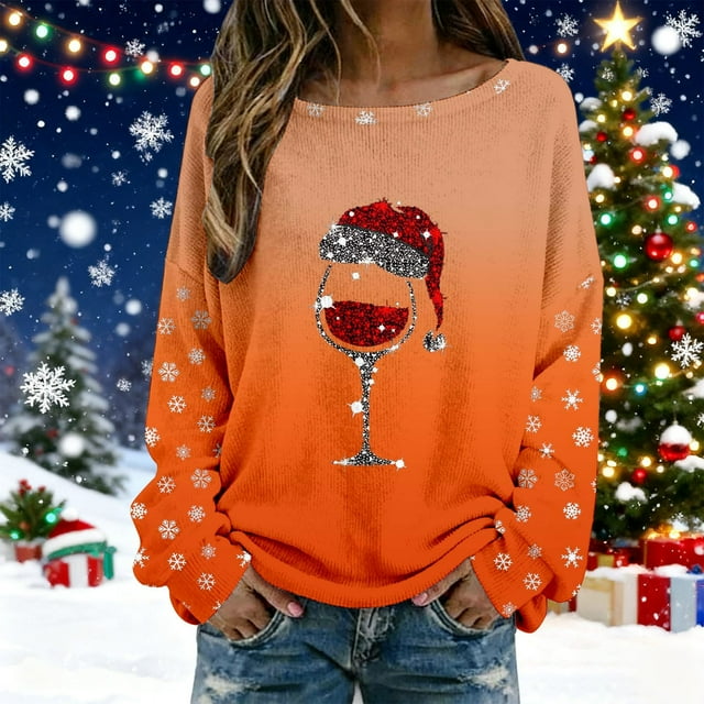MHFRRA Sudadera con Capucha Sin Cabeza Atmosphere para Mujer Naranja