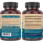Deva Vegan Omega-3 DHA Softgels, 90 Ct
