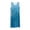 Blue, variant on Aboser Women's Trendy Floral Print Nightgown Plus Size Sleeveless Long Sleep Dress Lightweight Casual Round Neck Loungewear Soft Daily Wear