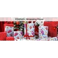 thumbnail image 2 of HOMERAL Christmas Wrapping Paper Roll - Gift Wrap with Santa Astronauts, Rockets, Planets and Polka Dots - Perfect for Christmas - 17 Inch X 33 Feet, 2 of 8