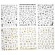 thumbnail image 1 of Ghost Nail Stickers Halloween Theme Nail Decals Manicure Tips Paper Black for Festive Atmosphere 6sheets, 1 of 5