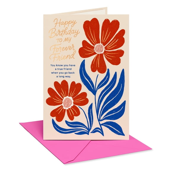 American Greetings Birthday Card for Friend (True Friend)