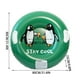 thumbnail image 3 of Snow Tube Sled Inflatable Heavy Duty PVC, 31 in Round Winter Outdoor Snow Tube with Thick Hard Bottom, Handles, Durable Leakproof Design, Multicolor, 3 of 6