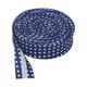 thumbnail image 1 of Cateissary Cinta al bies de algodón para proyectos de bricolaje versátiles y de moda Cinta de ribete de serie punteada y rayada Tela de costura y artesanía Punto azul marino, 1 of 6