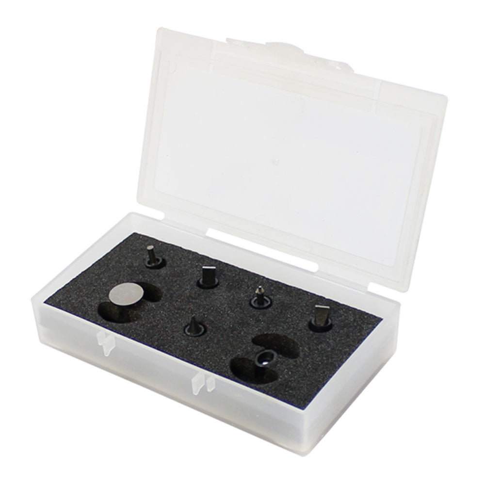 7 PC Micrometer Tip Anvil Attachment Set Precision Ground 