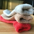thumbnail image 3 of Yoicy Womens Extra Thick Wool Crew Socks (Set of 3),Plain Size 5-10 Assorted, 3 of 6