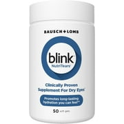 Blink NutriTears Clinically Proven Supplement for Dry Eyes Softgels, 50 Ea..
