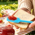 thumbnail image 4 of 3 Pcs Silicone Jar Spatulas,Long Handle Jar Spatulas,Heat Resistant Silicone Spatula,Non-stick Rubber Spatula Small Silicone Spatula for Jars Blenders Cooking Baking Mixing (Mixed), 4 of 7
