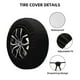 thumbnail image 2 of Balery Enchanted Forest Skull Path Cubiertas para Neumáticos - Protector Resistente para Neumáticos de Camioneta, SUV, Remolque, Camper y RV-16 inch, 2 of 6
