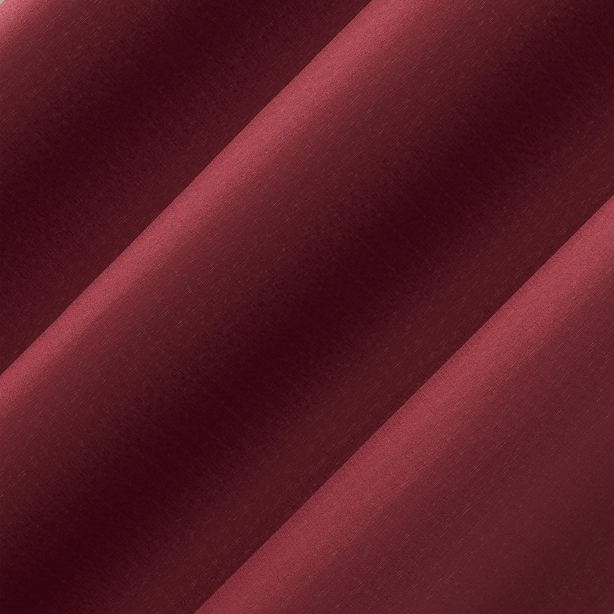 Sun Zero Arlo 2-Piece Textured Thermal Insulated Room Darkening Grommet Curtain Panel Pair, Red, 40"W x 95"L