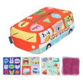 thumbnail image 1 of Bufandas Caja De Pañuelos, Caja De Pañuelos Para Bebés Bufandas De Baile Arrugas Educativas Para Jugar Para Niños ANGGREK Baby Tissue Box, 1 of 8