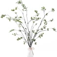 thumbnail image 1 of Ramas artificiales de ficus Sggvecsy, 120 cm, verdes, para decoración del hogar, 1 of 7