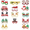 thumbnail image 2 of Gafas De Navidad Y Sombreros Set Foto Booth Props Party Santa Claus HATS 14 PCS Sunnimix Proveedor de sombreros de fiesta, 2 of 8