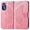 Pink, variant on Compatible with Motorola Moto G Stylus 5G 2022 Wallet Case for Women, Leather Flip Folio with Kickstand Magnetic Card Holder Protective Case for Moto G Stylus 5G 2022 Butterfly Rose Gold SD