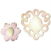 Sizzix Originals Die 4.75"X2.75"-Frame & Sculpted Flower