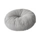 thumbnail image 2 of Cojín Redondo para Piso Adultos Niños Almohada Multifuncional Asiento Decorativo Silla Meditación Corduroy Resistente Adecuado para Relajación Lectura Gris claro, 2 of 8