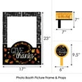 thumbnail image 5 of Big Dot of Happiness Give Thanks - Thanksgiving Party Photo Booth Picture Frame and Props - Printed on Sturdy Material, 5 of 7