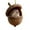 F, variant on geerera Forest Animal Acorn Ornaments, Cozy Woodland Creature Christmas Decor, for Xmas Tree Hanging, Holiday Decor(Chipmunk)
